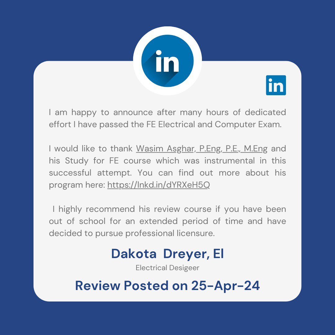 linkedIn testimonial