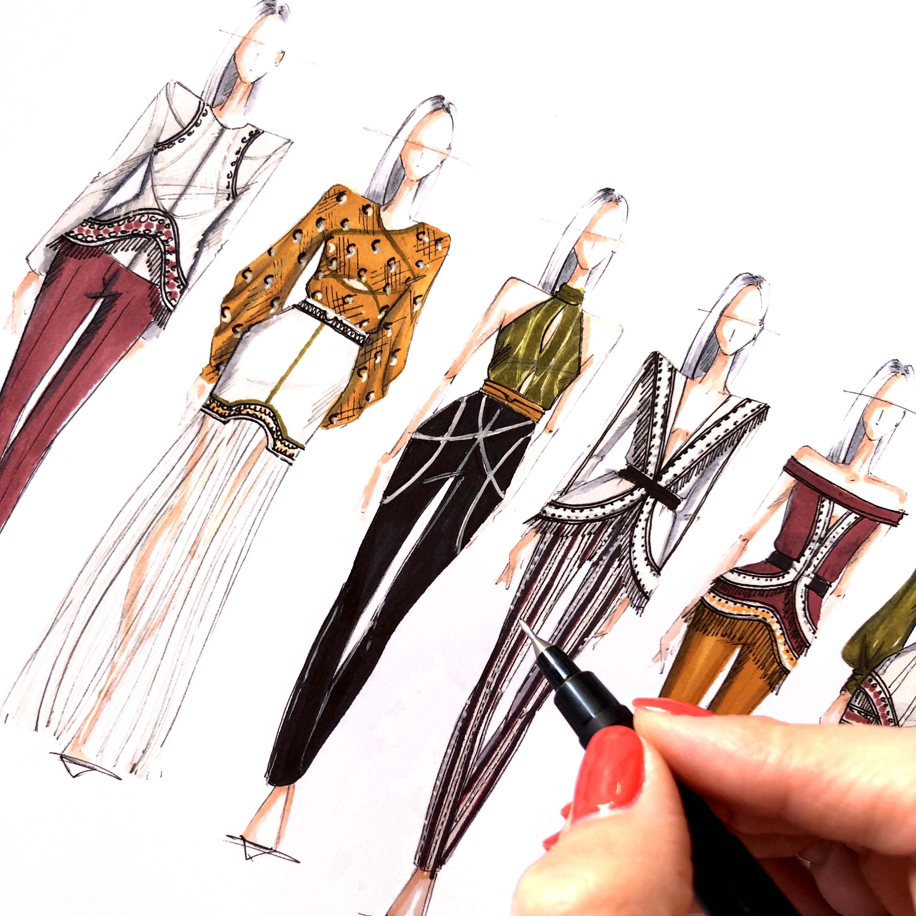 DESIGNING A FASHION COLLECTION | My Studio by B Design Studio