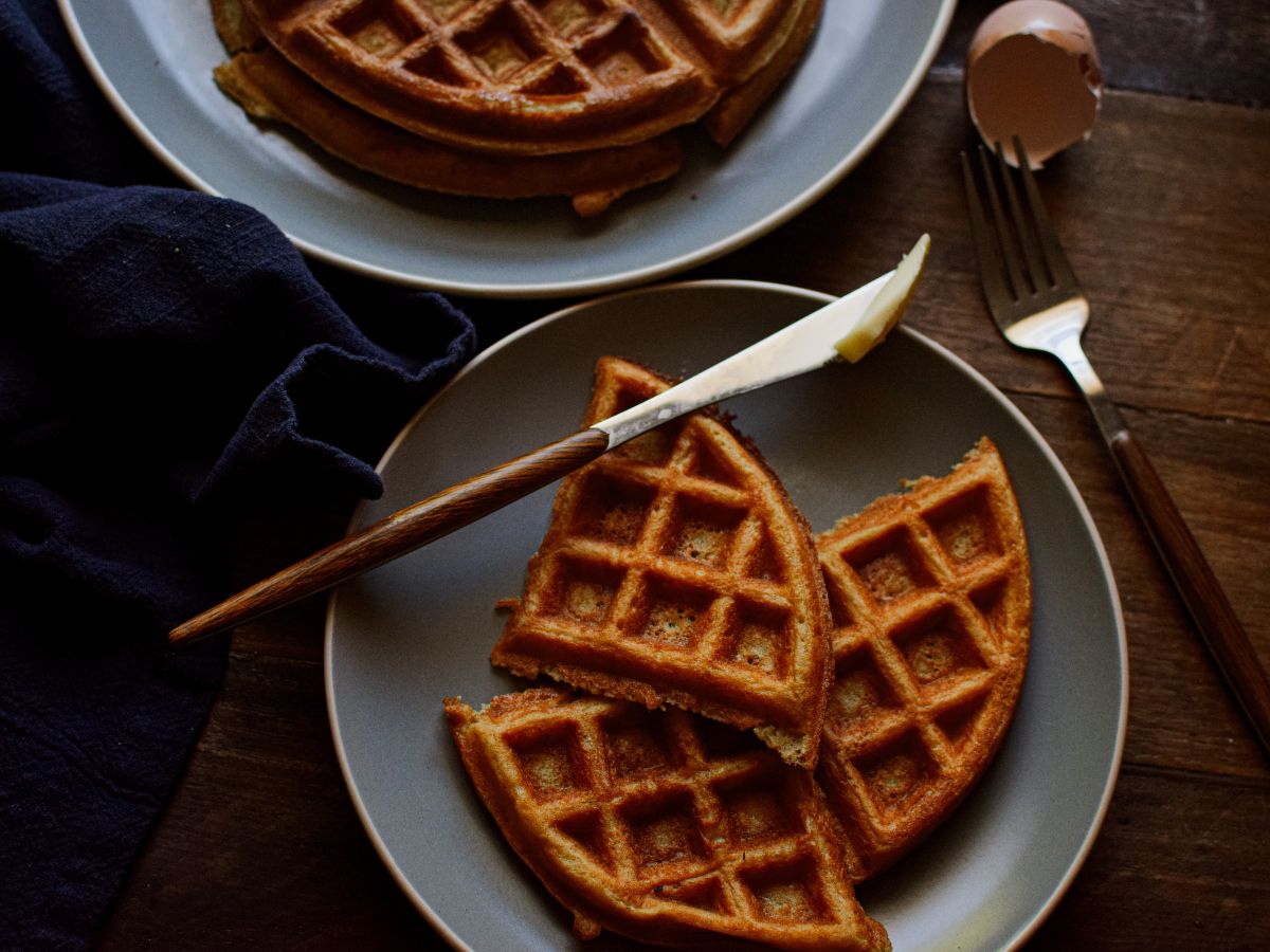 sourdough waffles