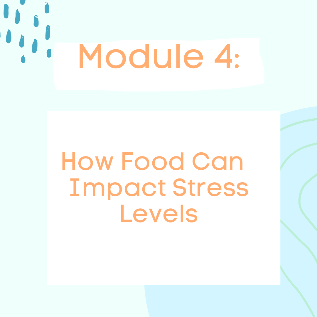 Module 4: Nutrition for Stress Relief Part 2: How Food Can Positively Impact Your Stress Levels