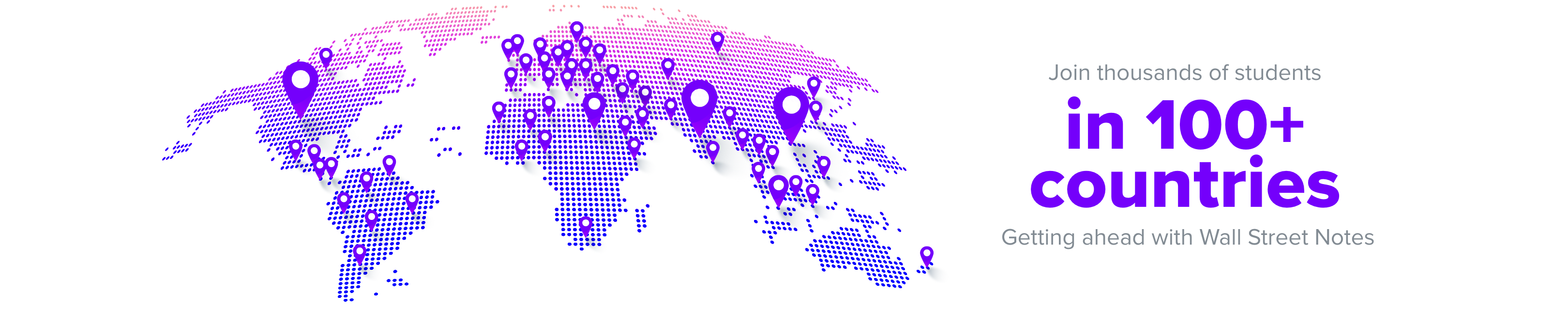 Wall Street Notes Map