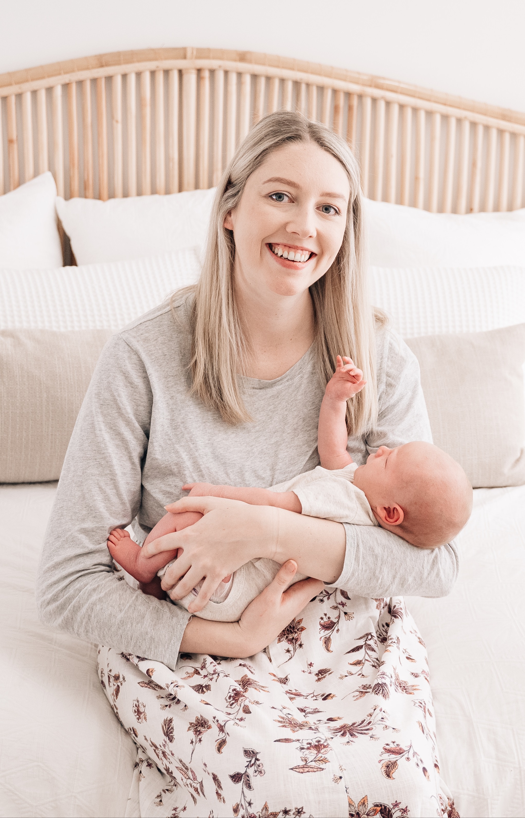 Held in Sleep and Motherhood Online Course Hannah holding baby