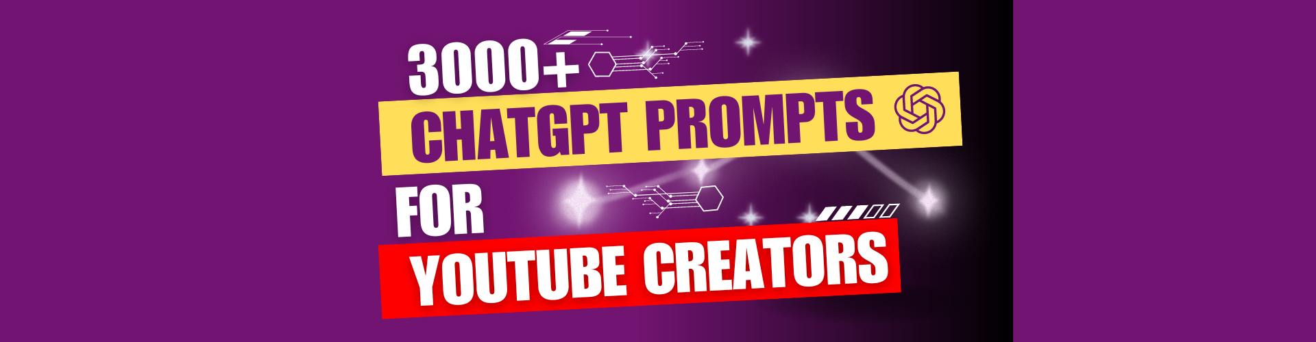 3000 ChatGPT Prompts for YouTube Creators