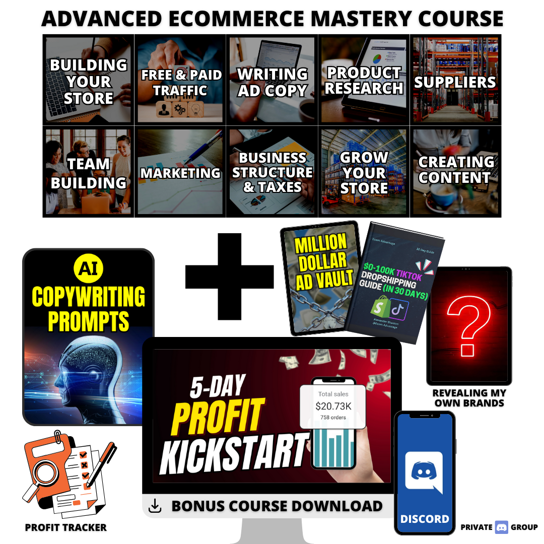 2 Week Ecom Training Bundle