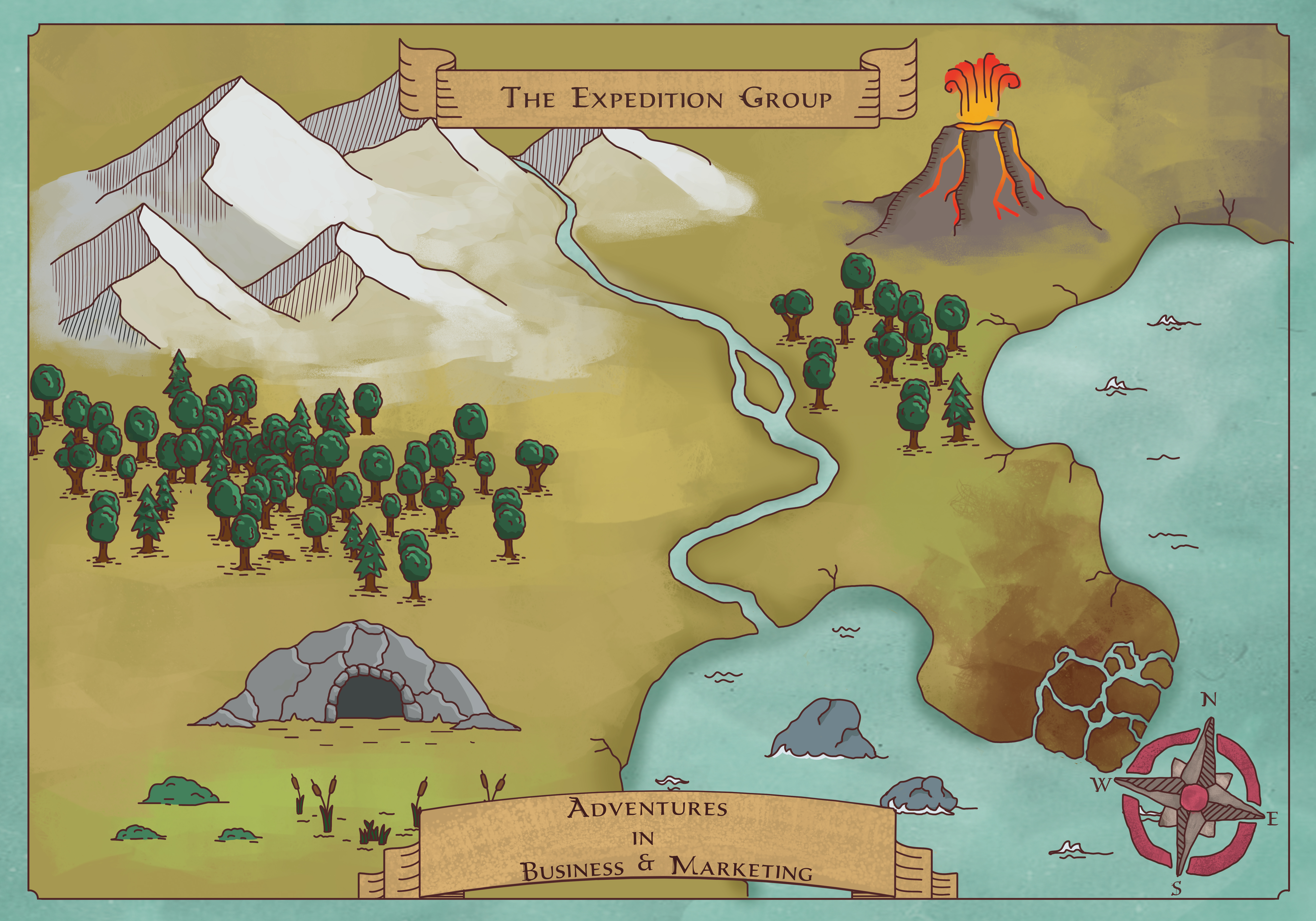 Adventure map for The Expedition Group