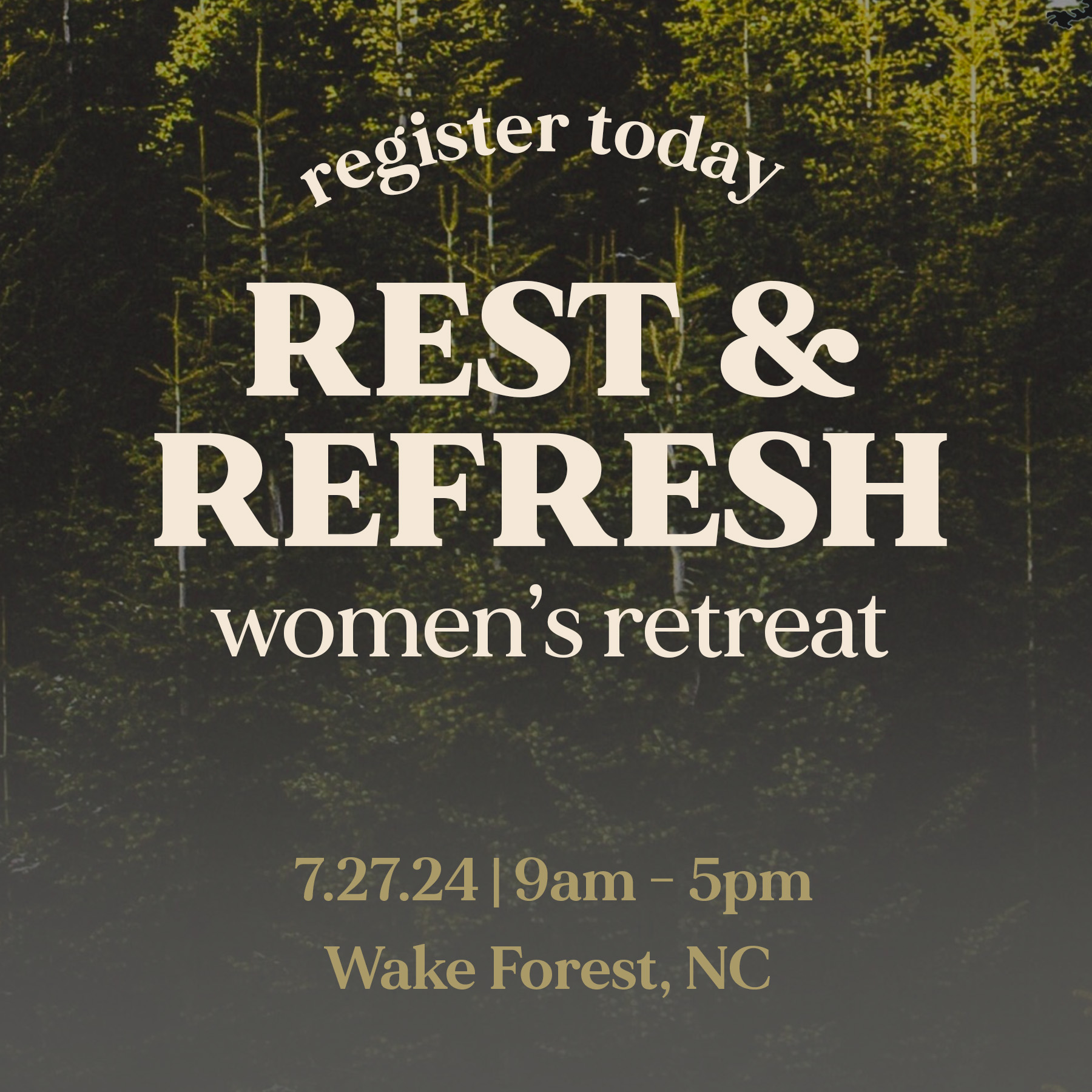 Rest and Refresh Retreat