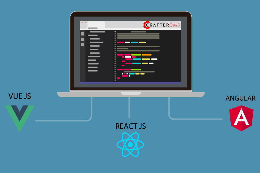 CrafterCMS Development with Vue, React and Angular