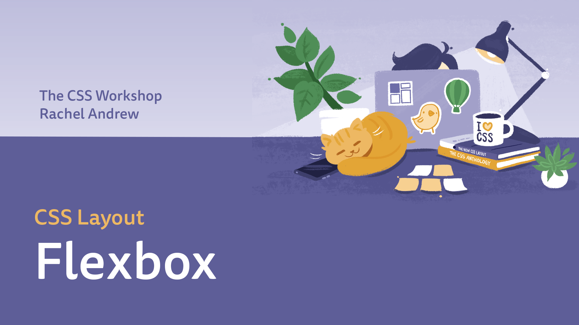 CSS Flexbox course cover