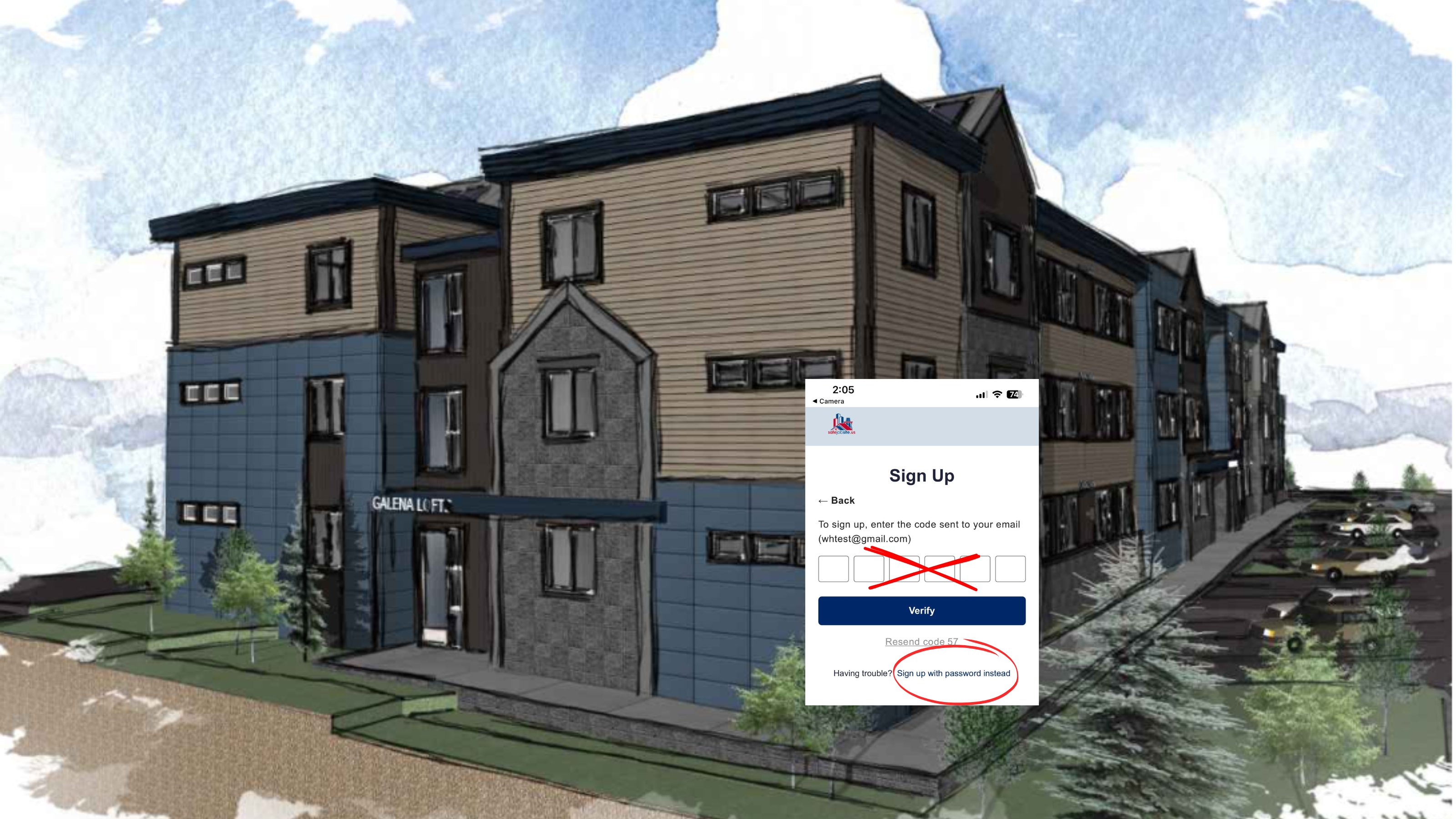 CFC -Canyon View Apartments - Orientación de Seguridad en el Lugar de Trabajo - Renderizado de edificios