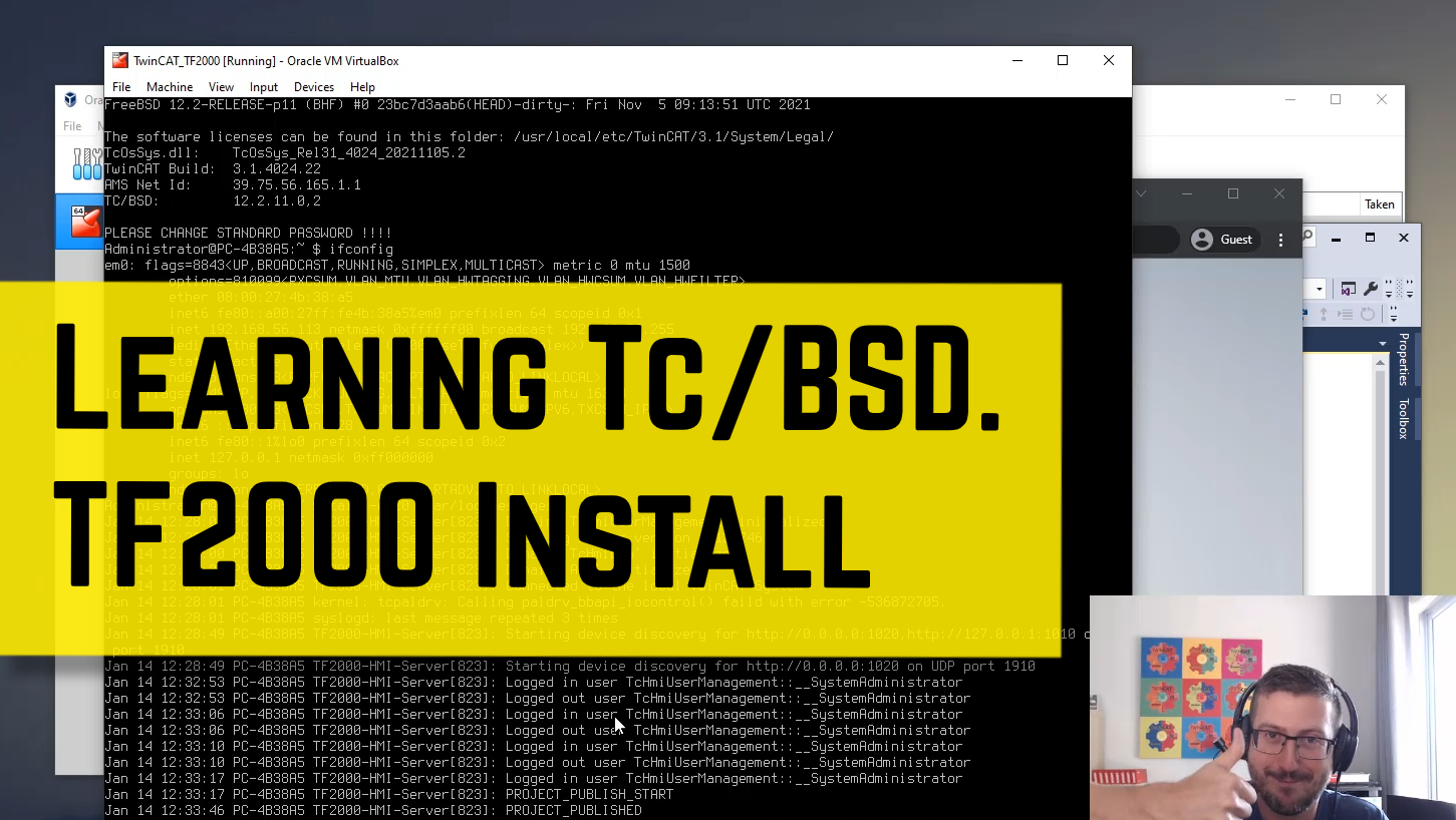 Learning Tc/BSD TF2000 Install
