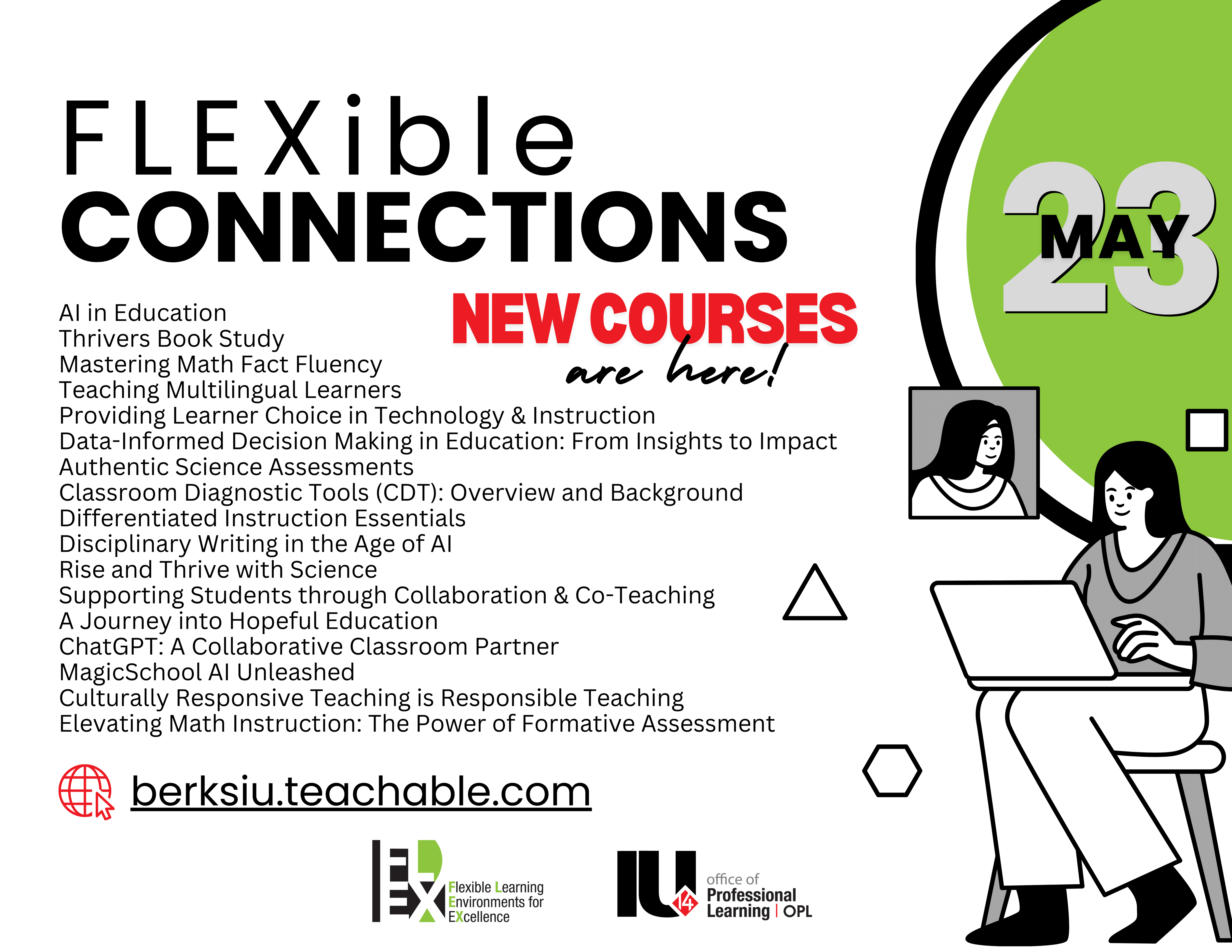 FLEXible Connections new courses announcement