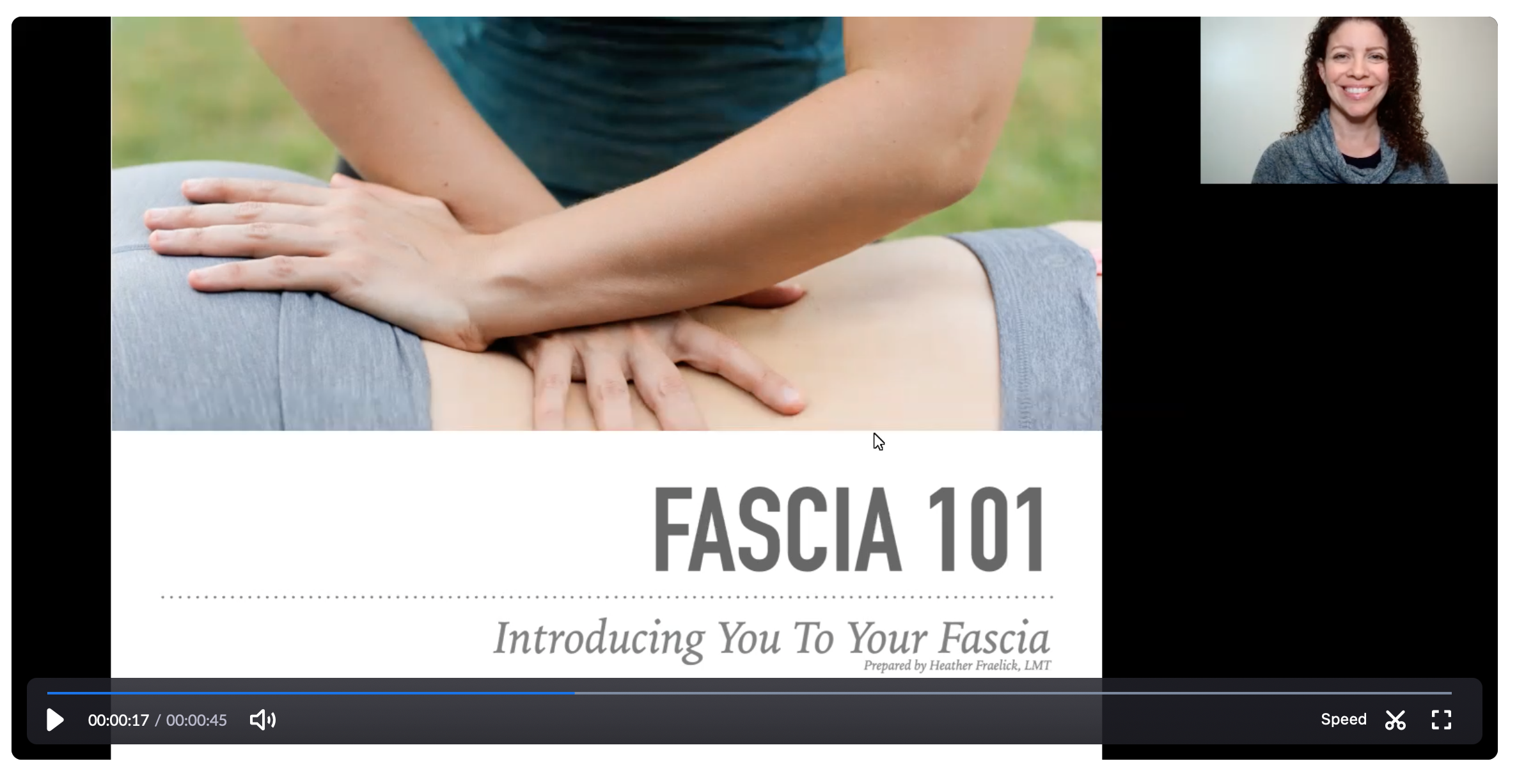 Fascia 101 Zoom Lecture