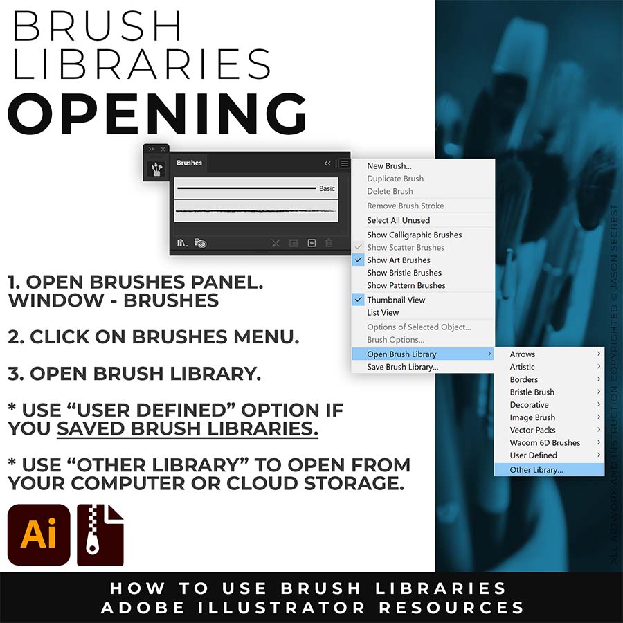 OPENING BRUSHES
