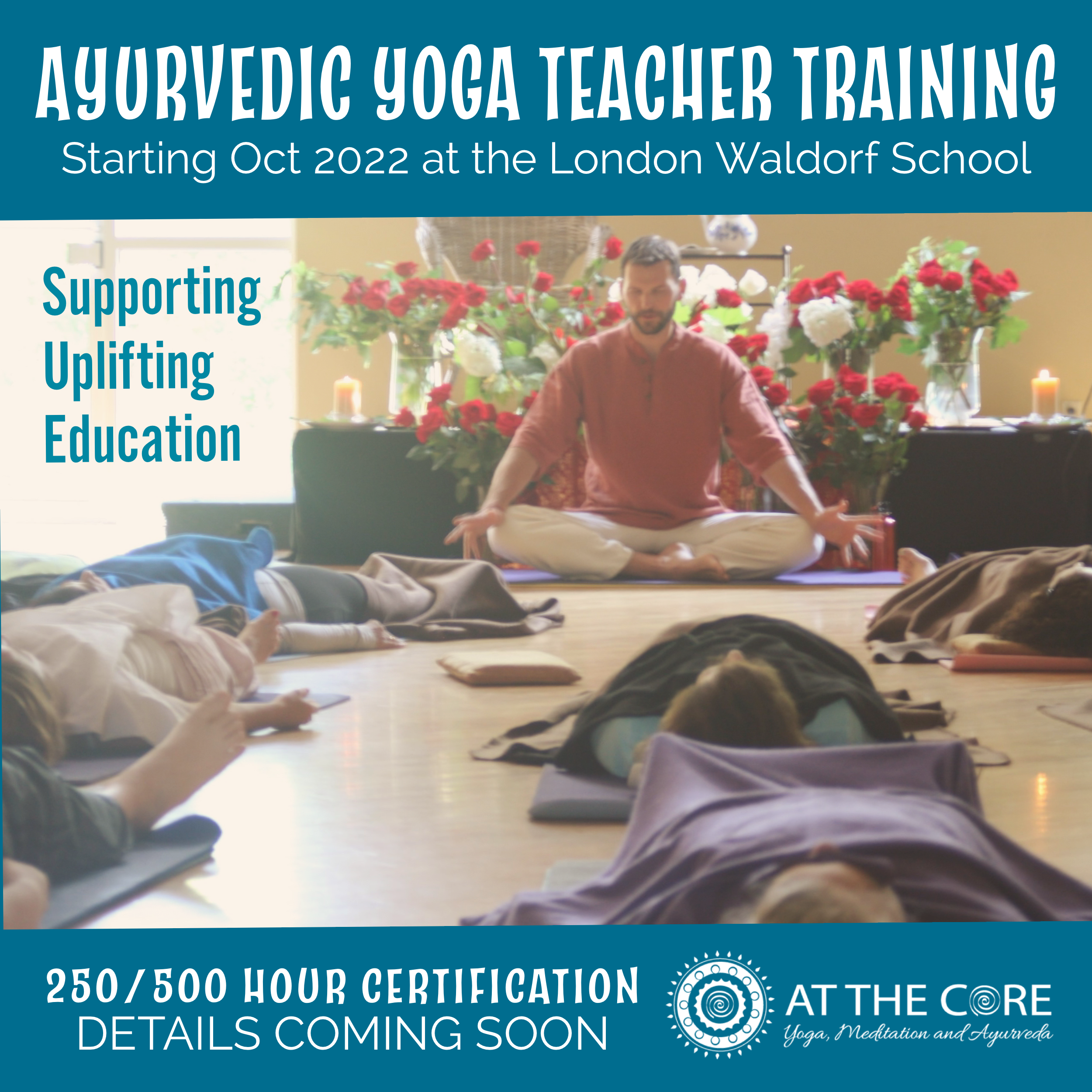 YTT AT THE CORE Ayurveda Yoga Teacher Training in London Ontario at the London Waldorf School