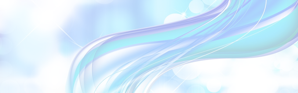 Blue swirl banner