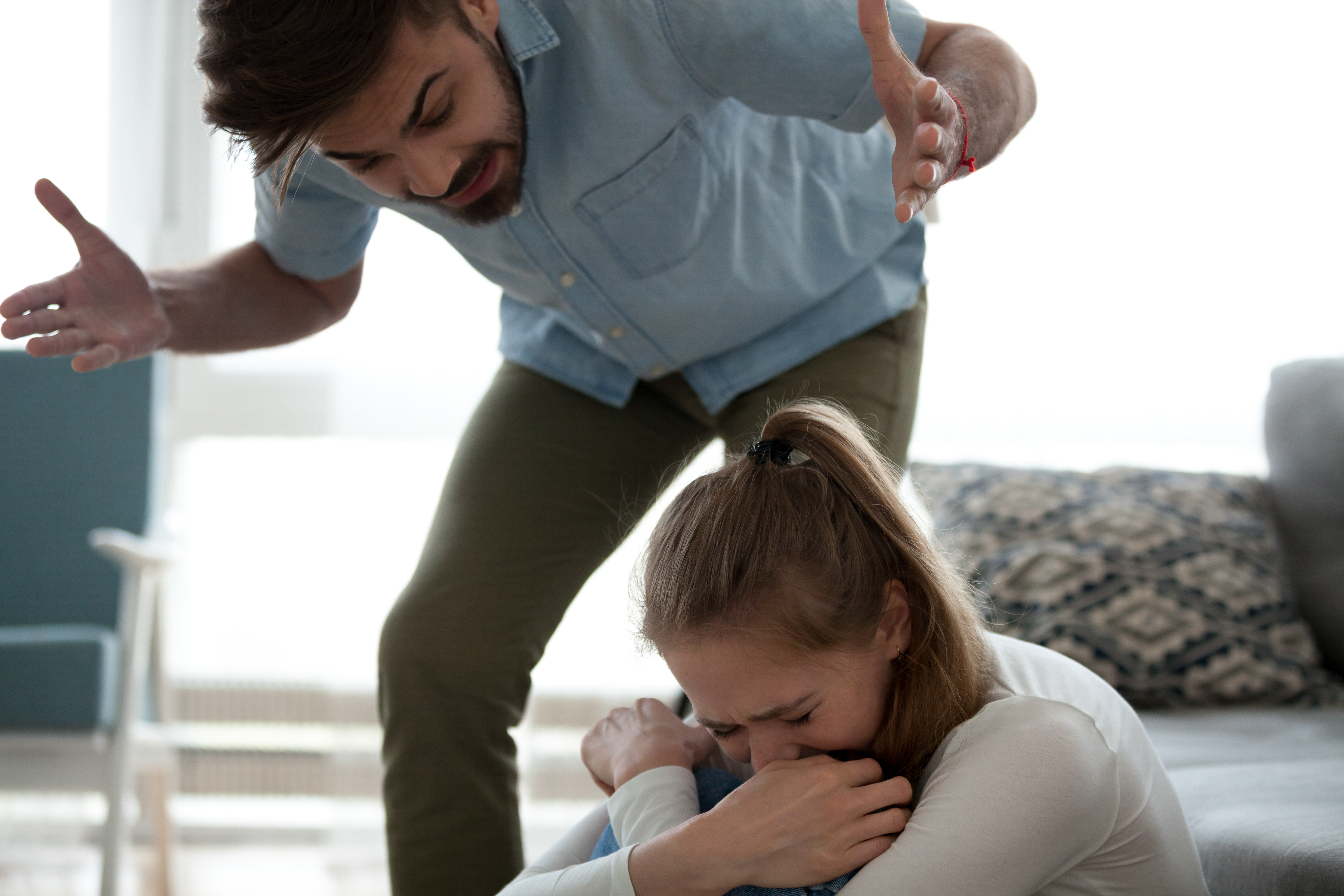 Couple Fighting