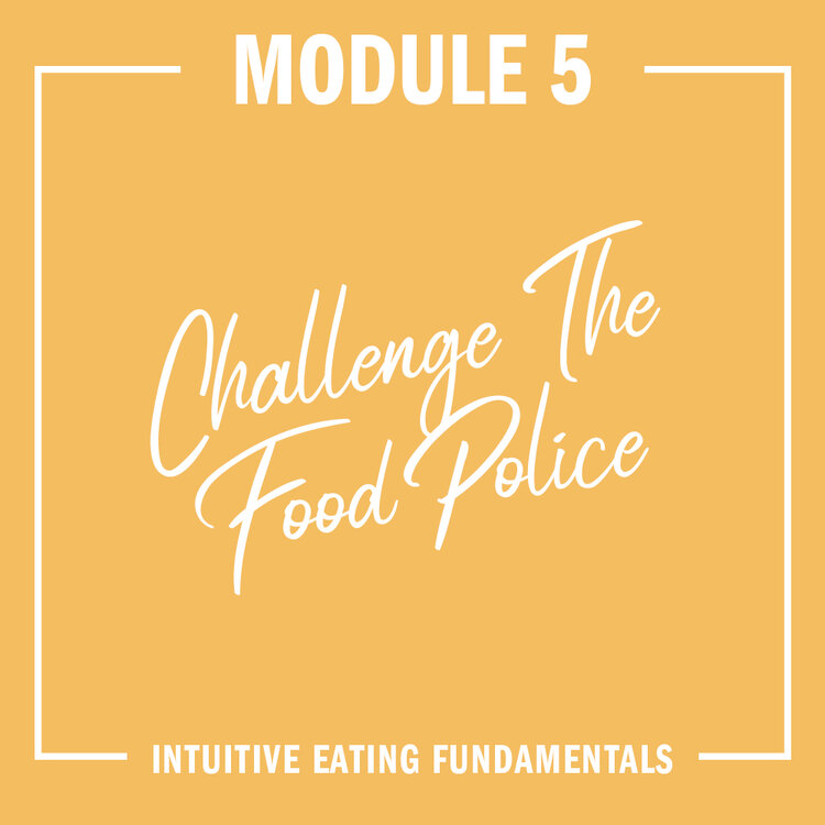 Module 5: Challenge the Food Police