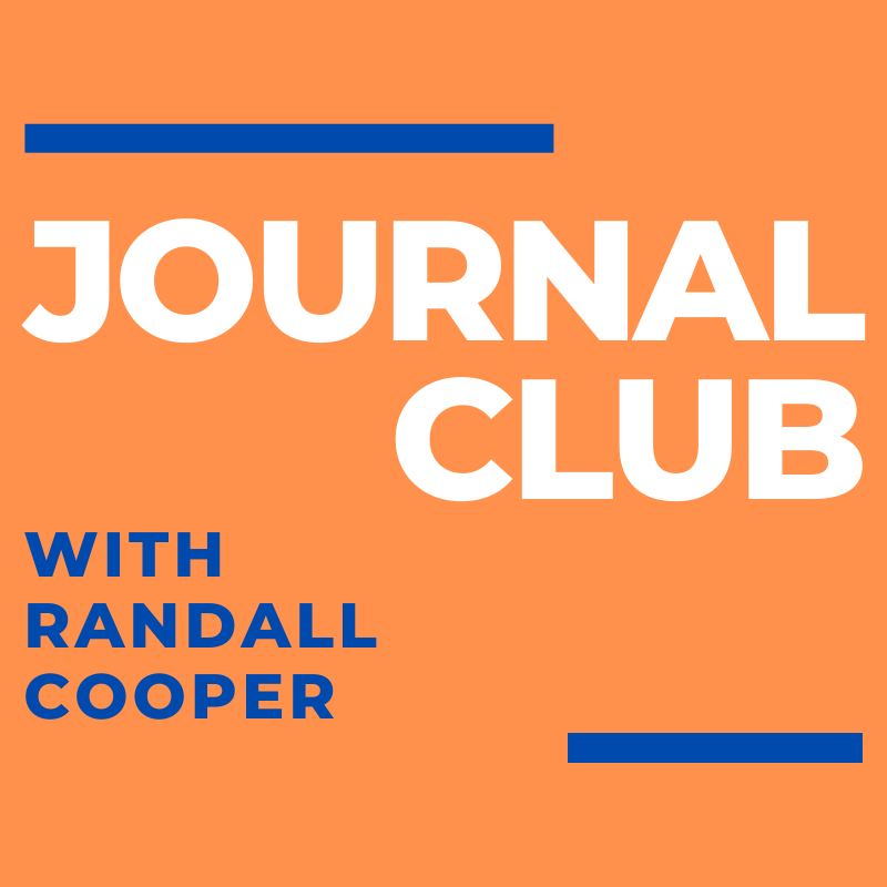The logo of Journal Club with Randall Cooper