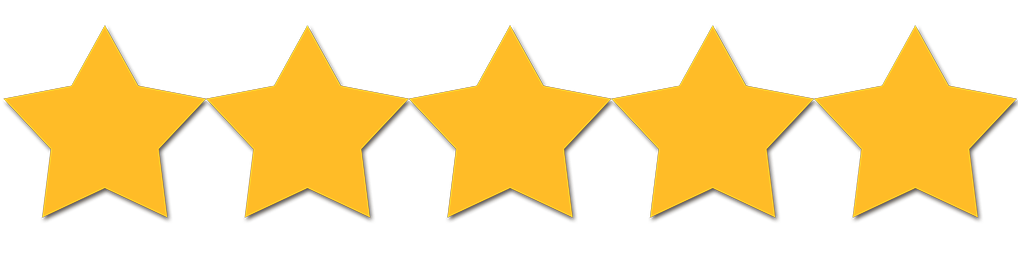 5 star ratings