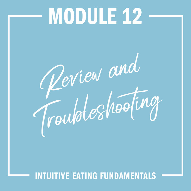 Module 12: Review and Troubleshooting