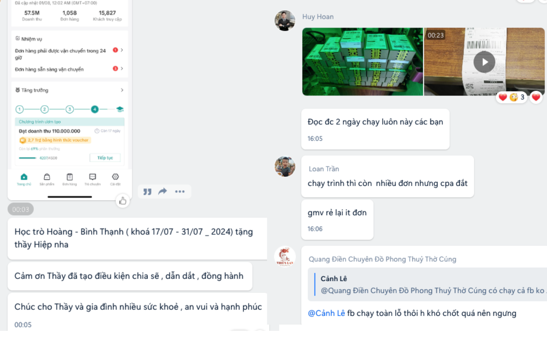 Khoá học TikTok Ads Lê Duy Hiệp