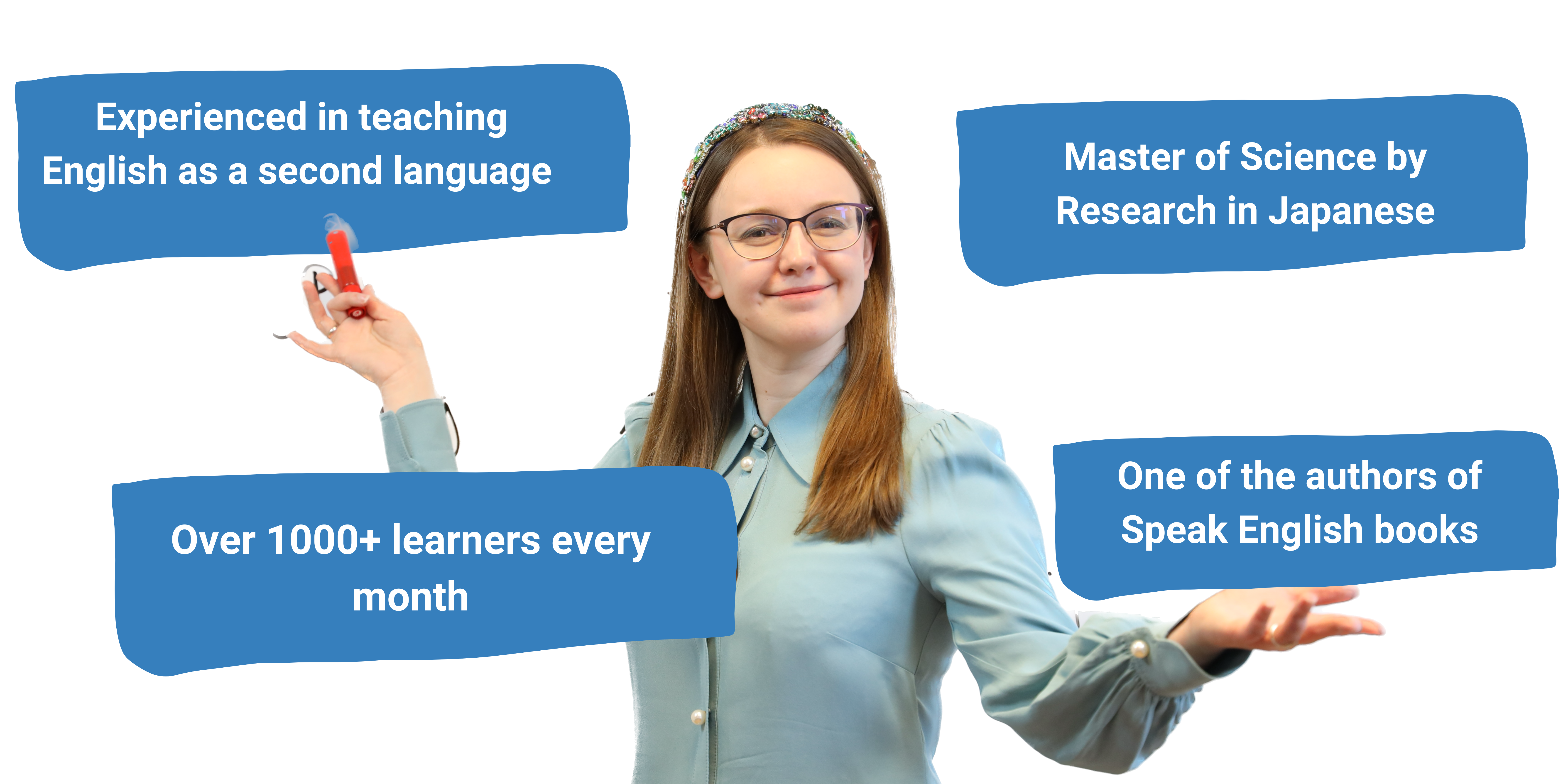 Native teacher description teaching British English course