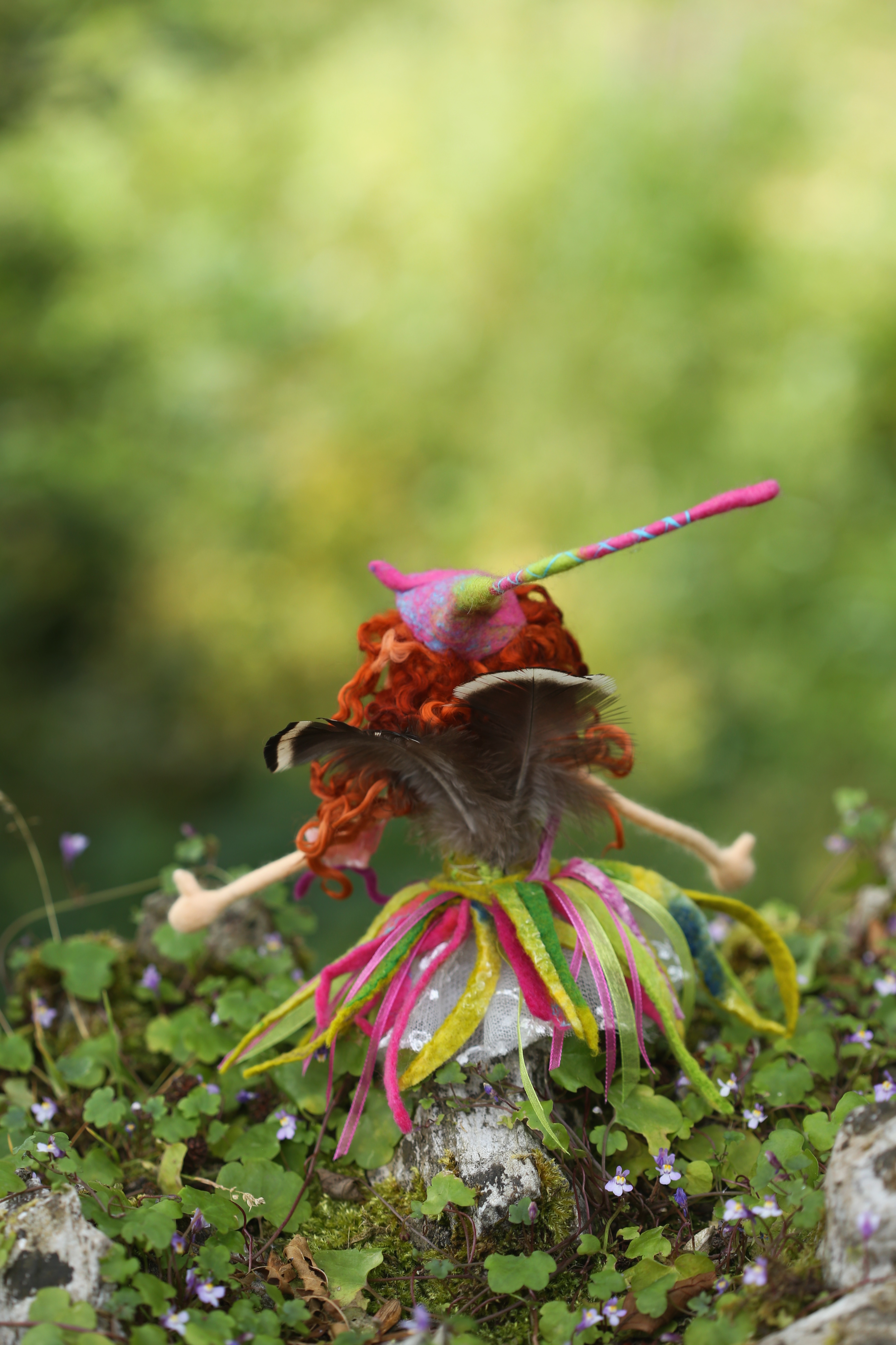 Fairy from behind.
