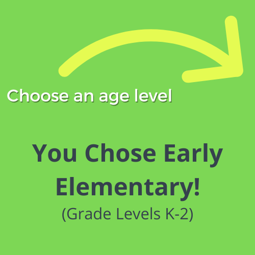 Step 1 of Building Your Own Language Arts Curriculum: You chose Early Elementary