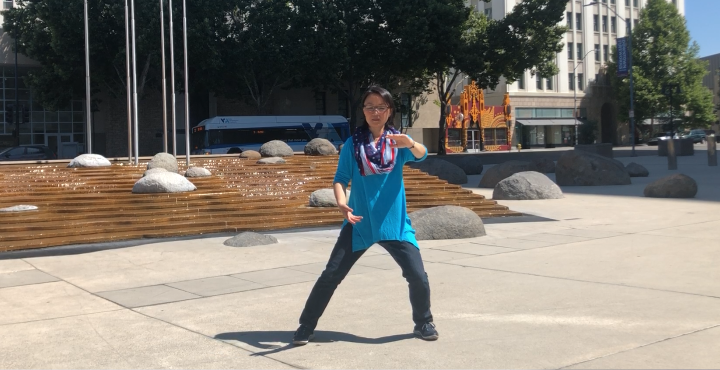 video of tai chi cloud hands