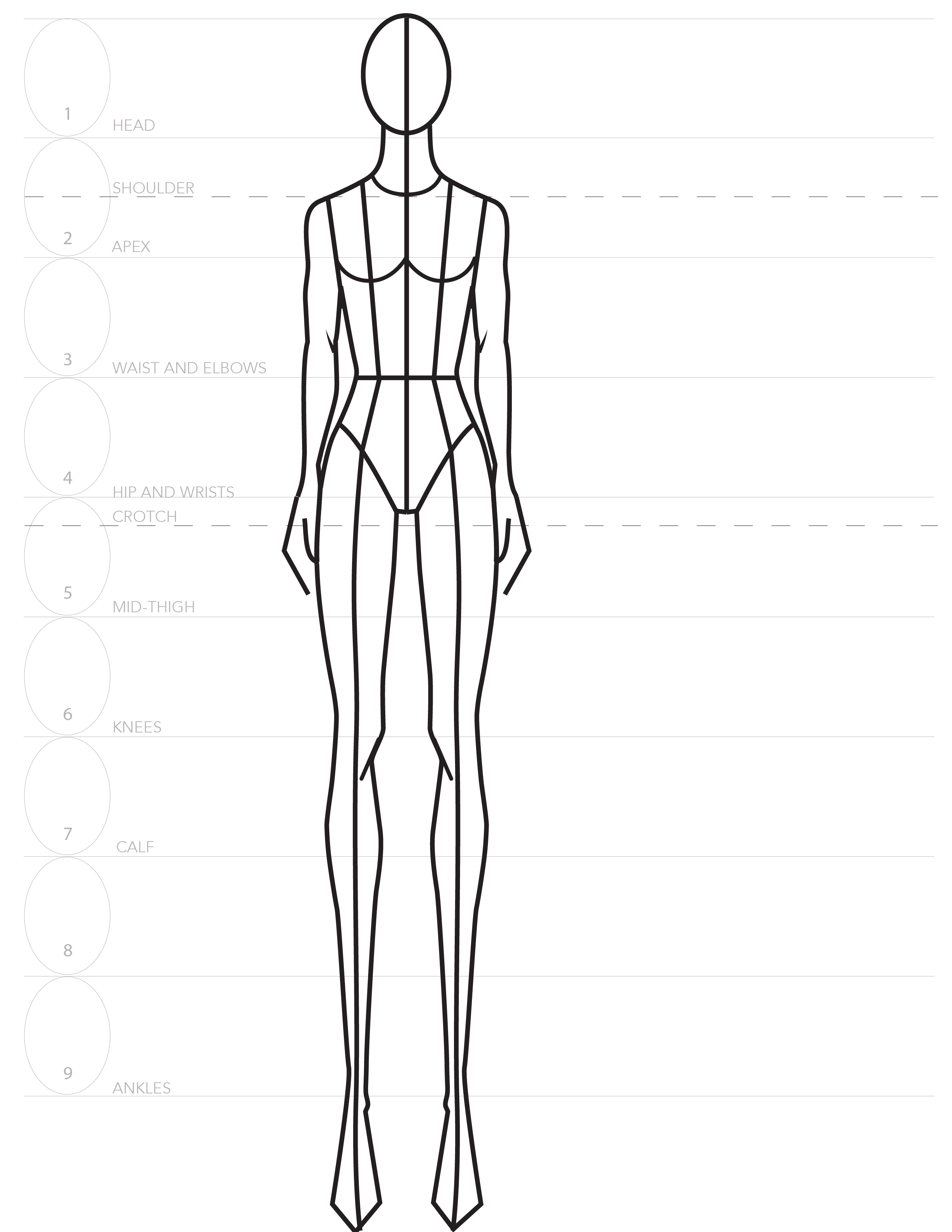 Heads Fashion Croquis Relaxed Pose Design Cuts, 56% OFF