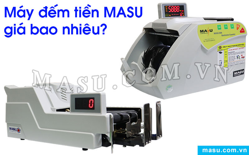 Máy đếm tiền MASU giá bao nhiêu