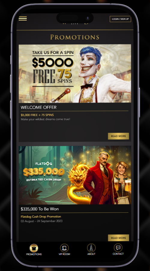 Wild Card City Casino Promotions