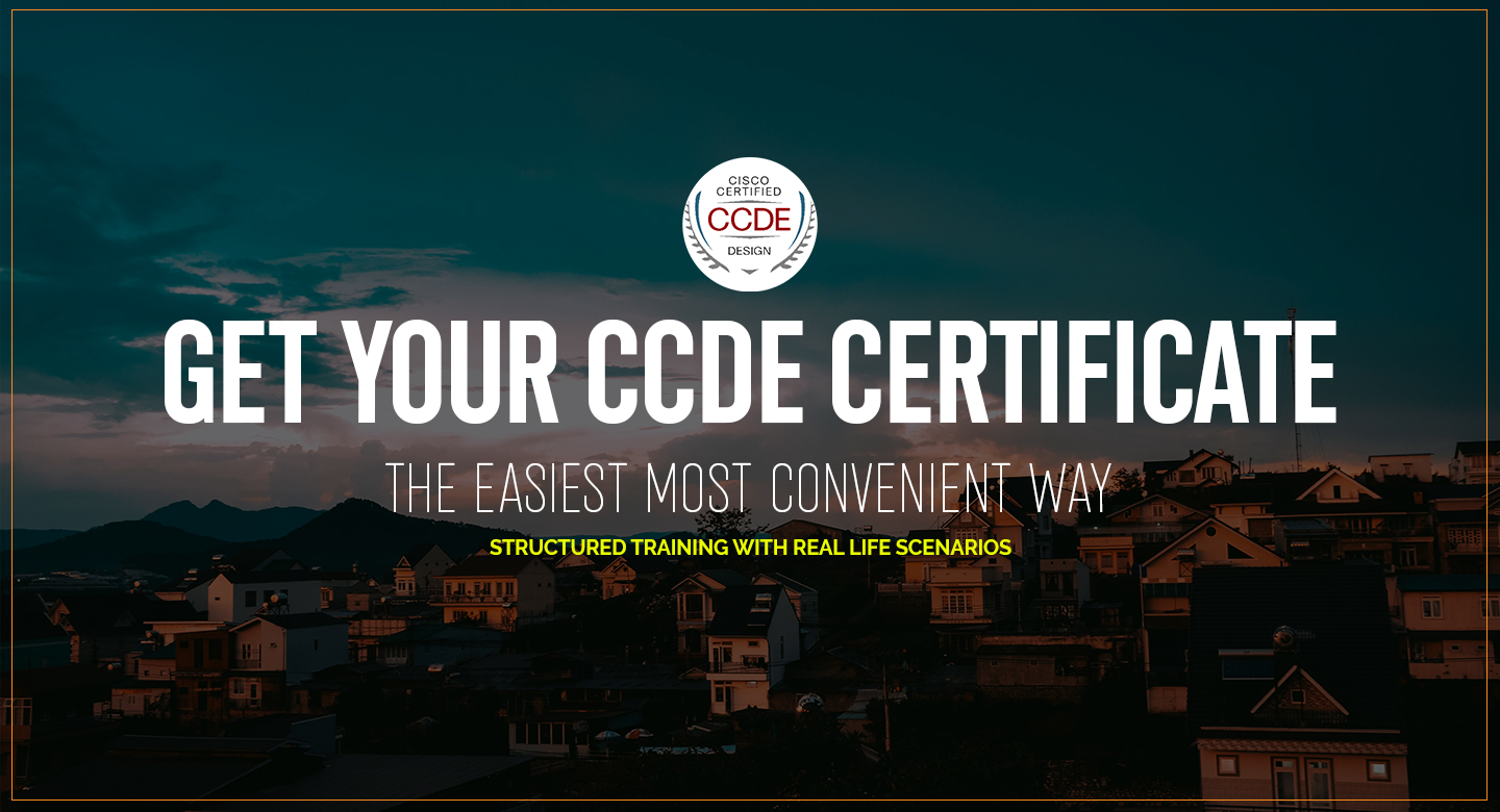 cisco ccde training