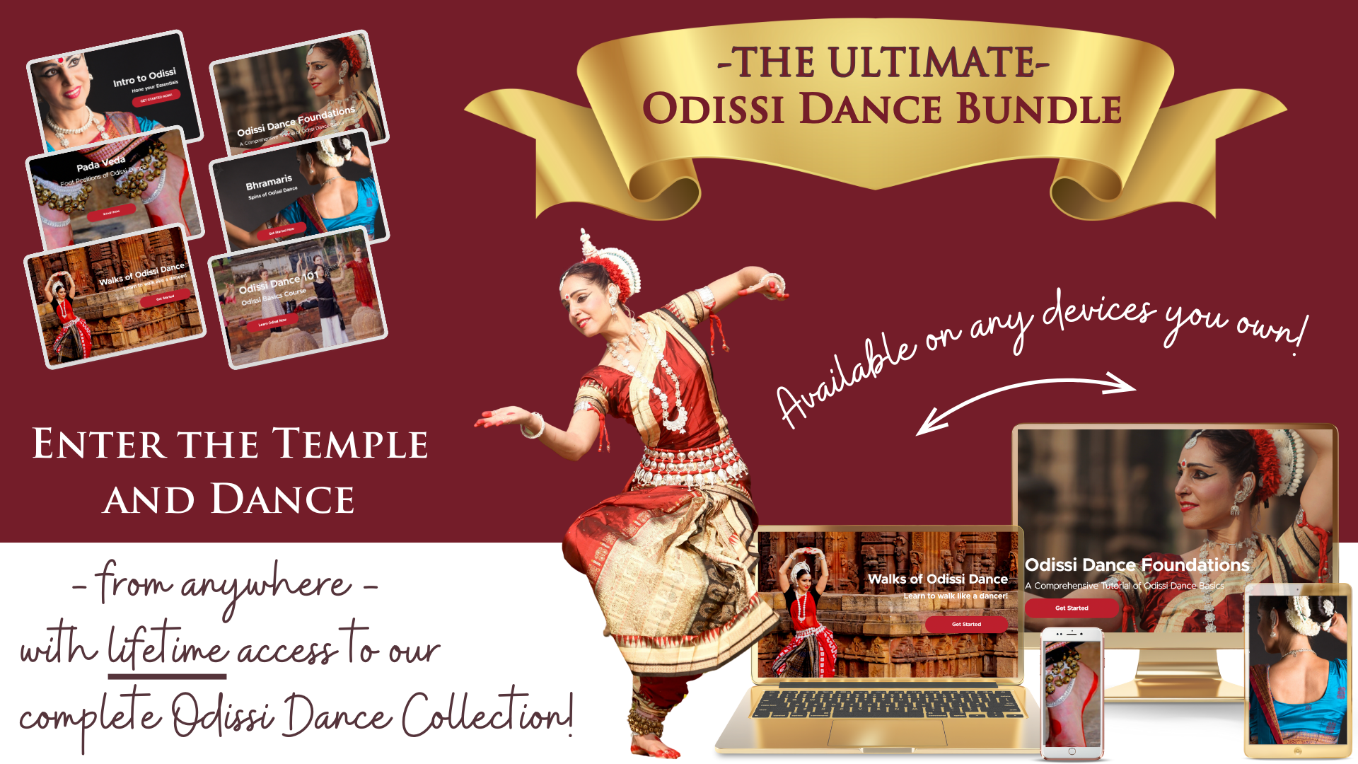 the ultimate odissi dance course bundle