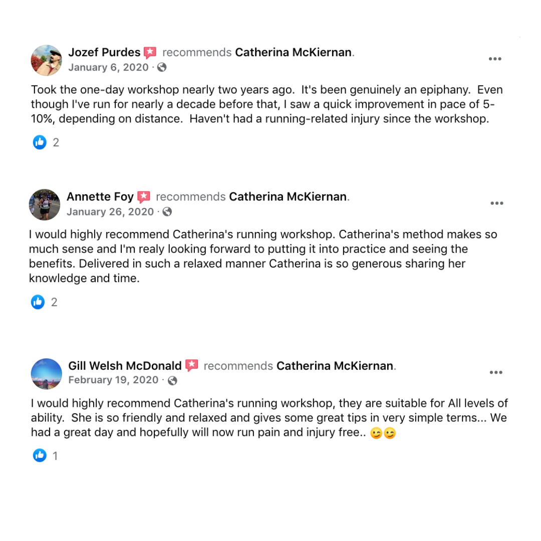 Reviews for Catherina McKiernan training Programmes