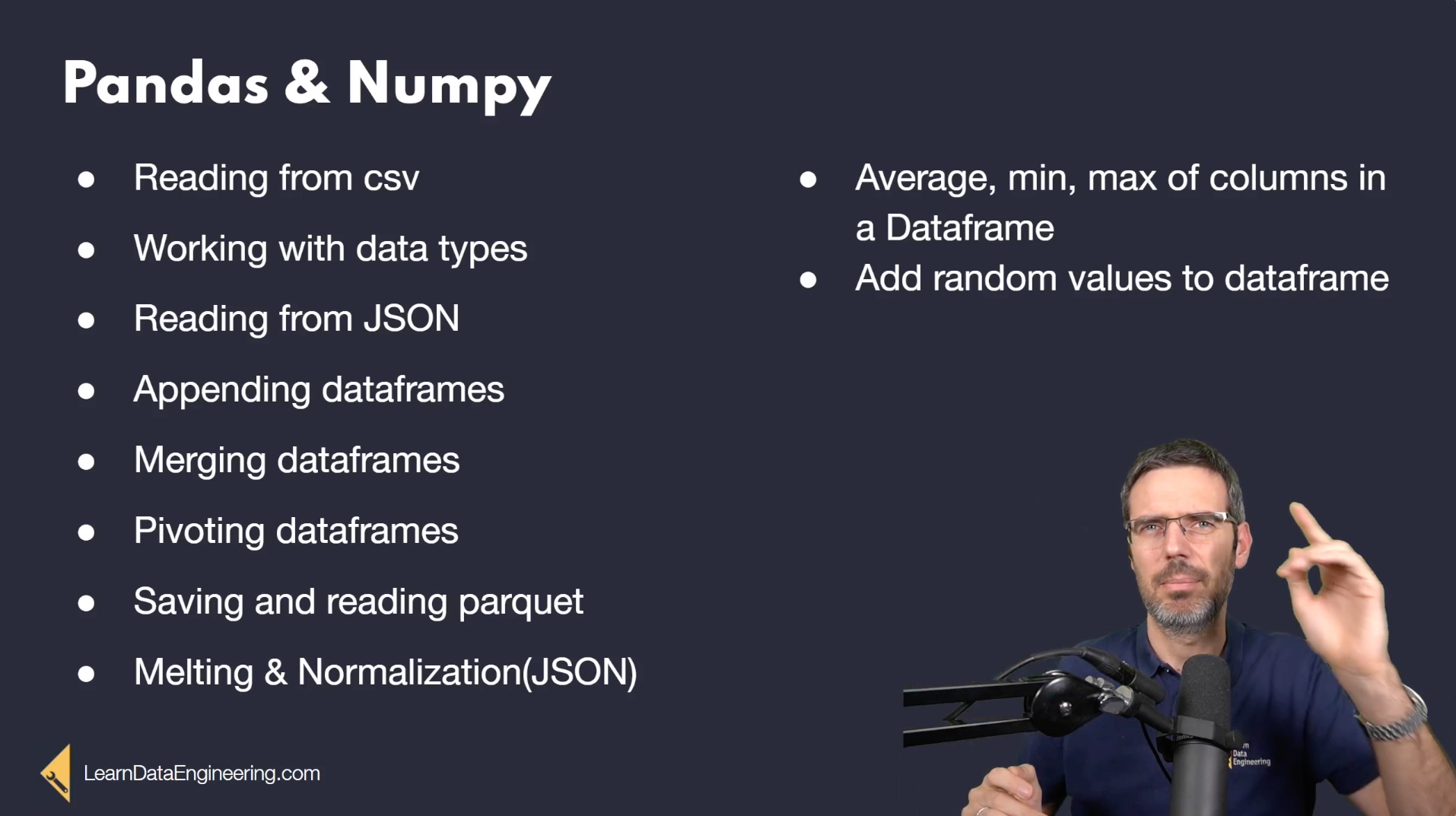 Python for data engineers learn data engineering