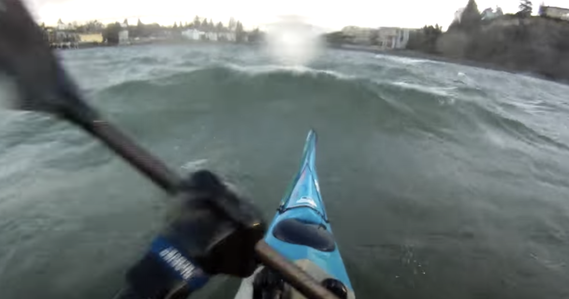 Downwinding Shilshole Bay in Seattle