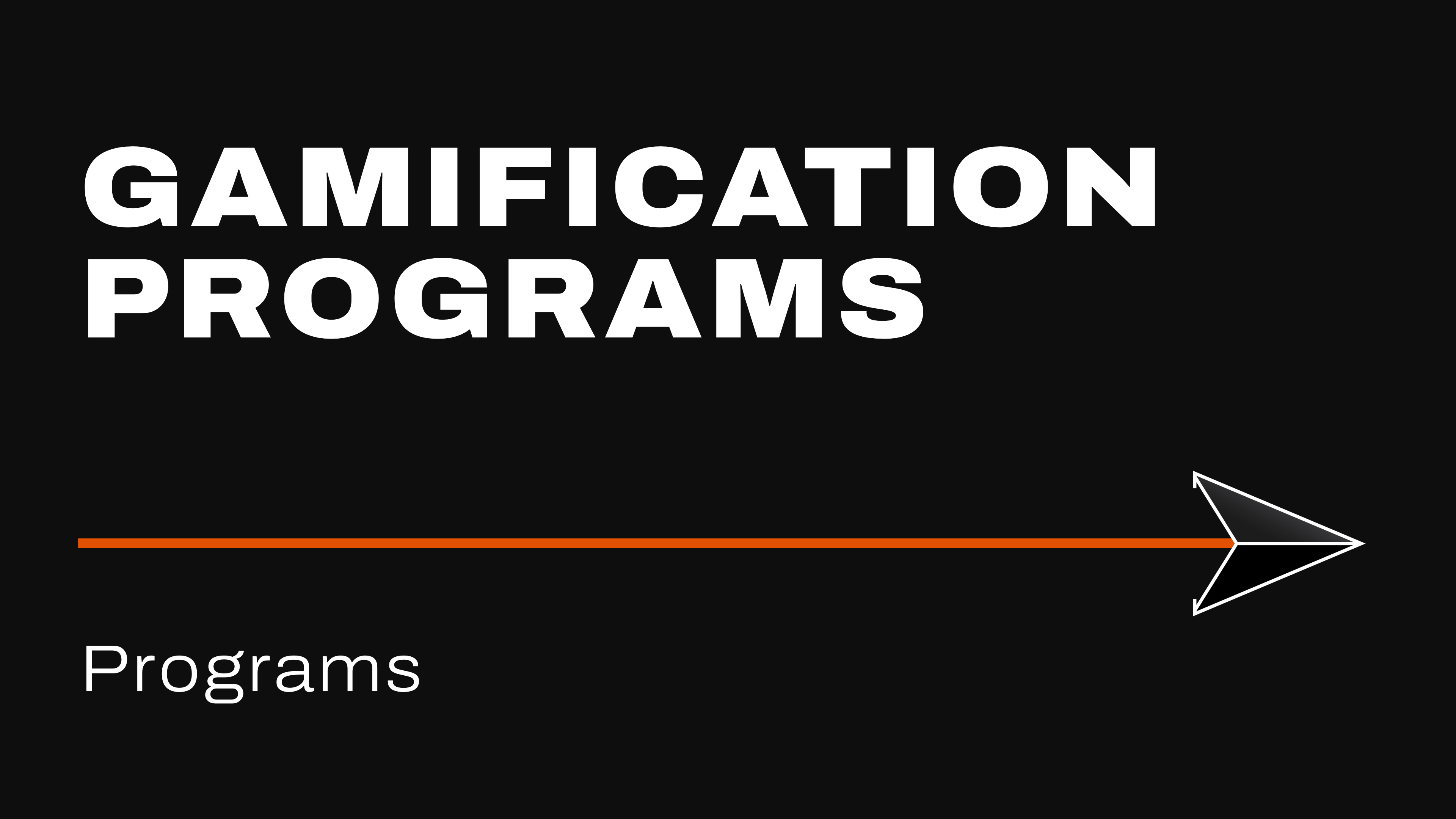 Gamification Programs