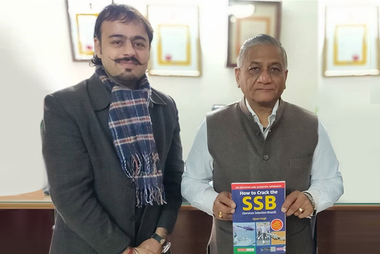 Ujjwal Chugh with General V K Singh