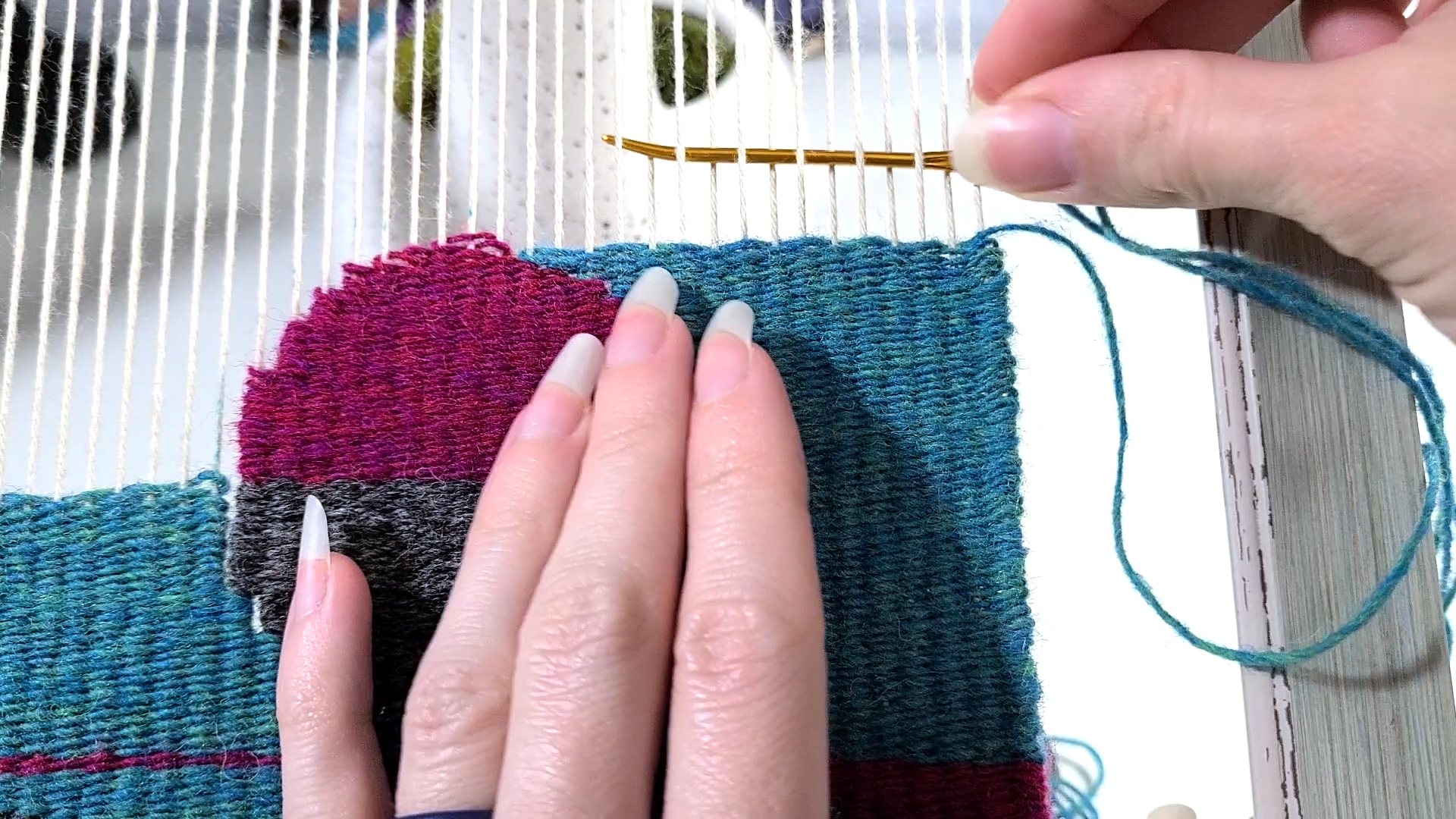 Weaving Tips, Loop Weave Video (Pile Weave), The Weaving Loom