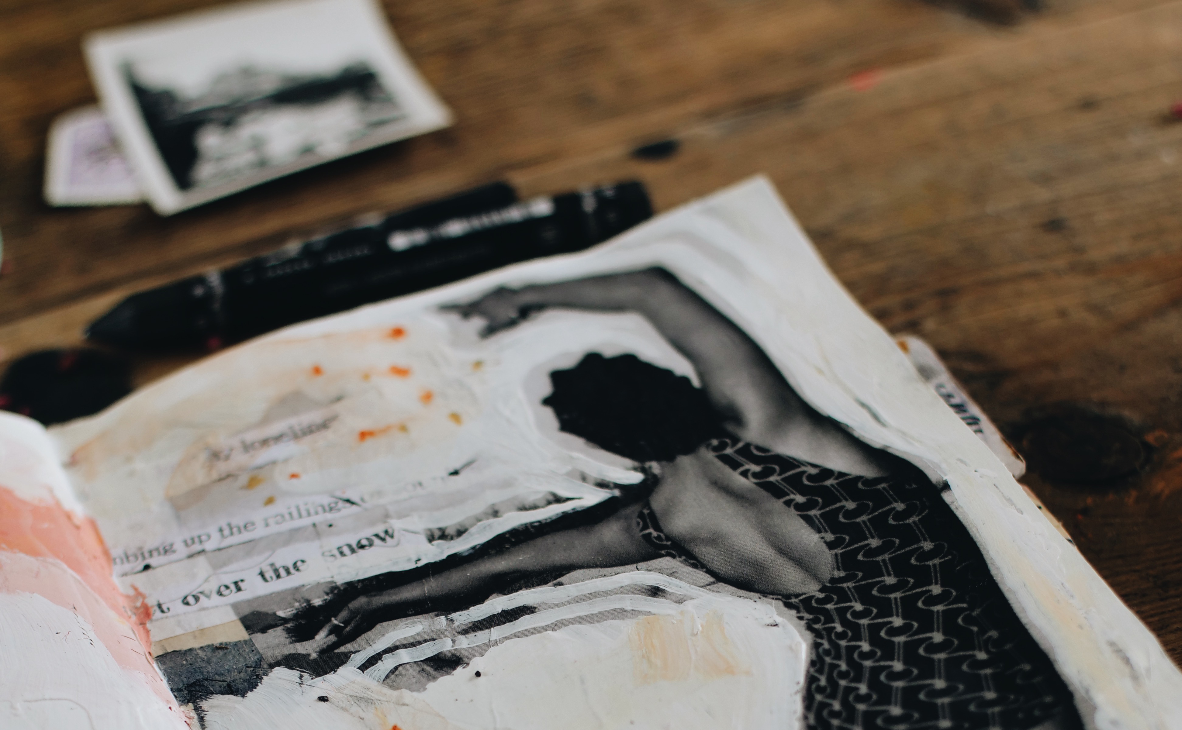 Being Mindful: Curating Your Images for Collage and/or Art Journaling Pages