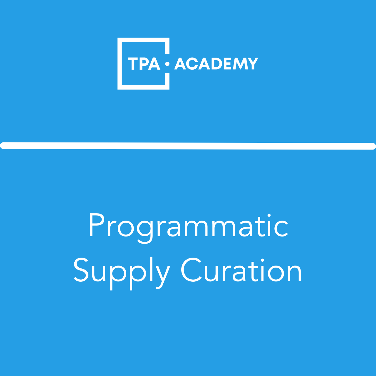Programmatic Supply Curation Image