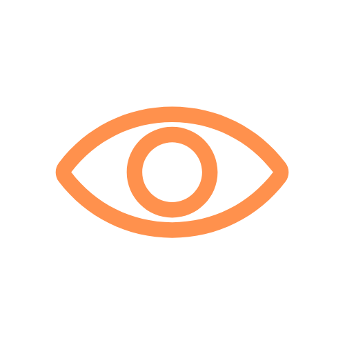Image featuring the phrase 'Be Seen' with an illustration of an eye.