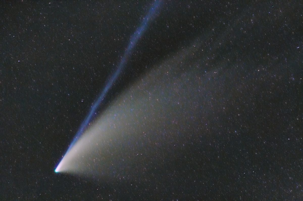 Cometa Neowise procesado en Pixinsight