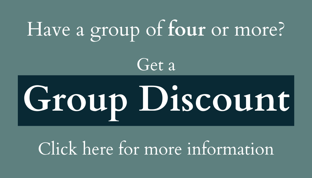 Have a group of four or more?  Click here for a group discount.