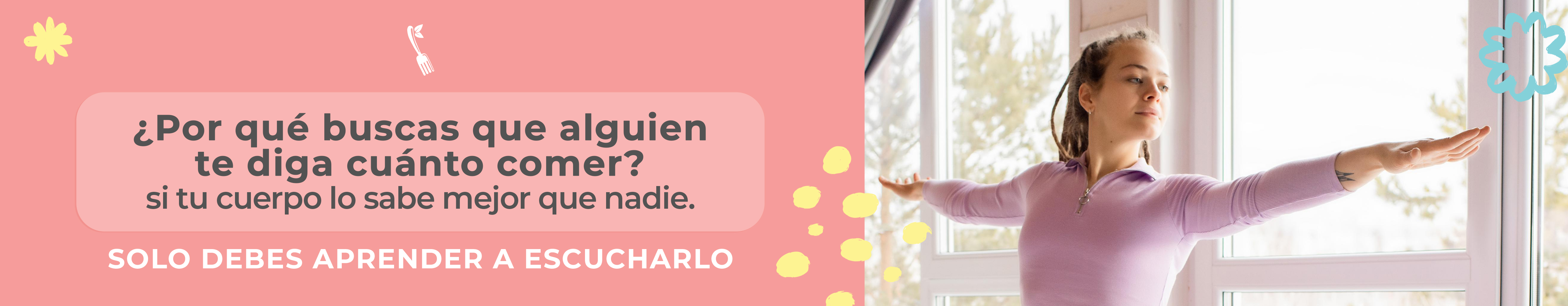No busques que te digan cuánto comer. Tu cuerpo es el experto.