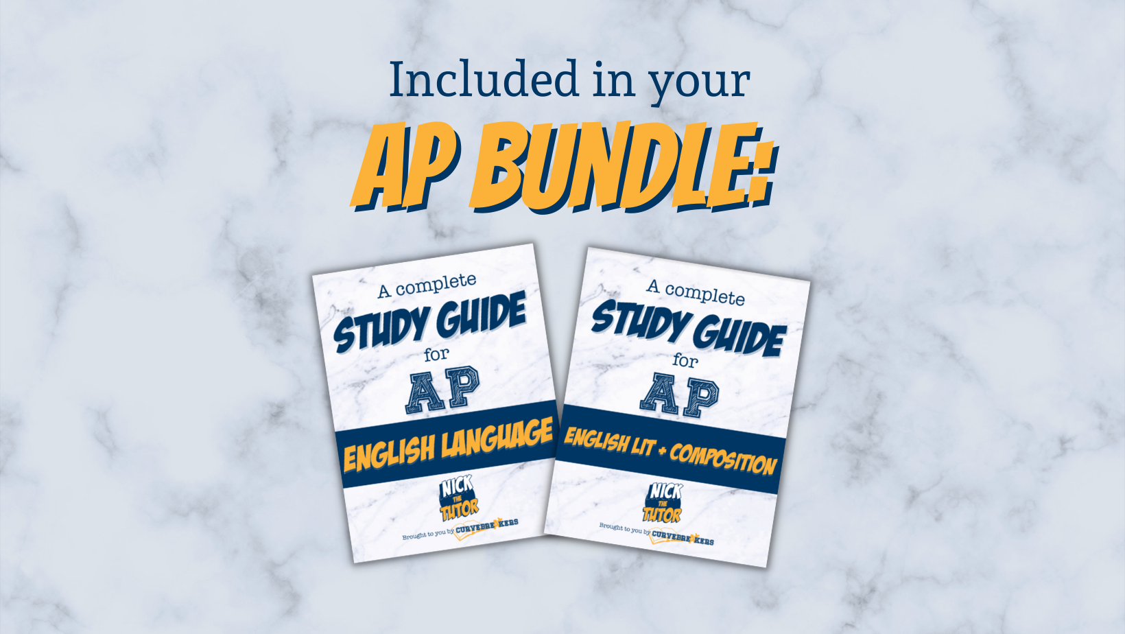 What&#39;s included in your AP English Exam Study Guide Bundle
