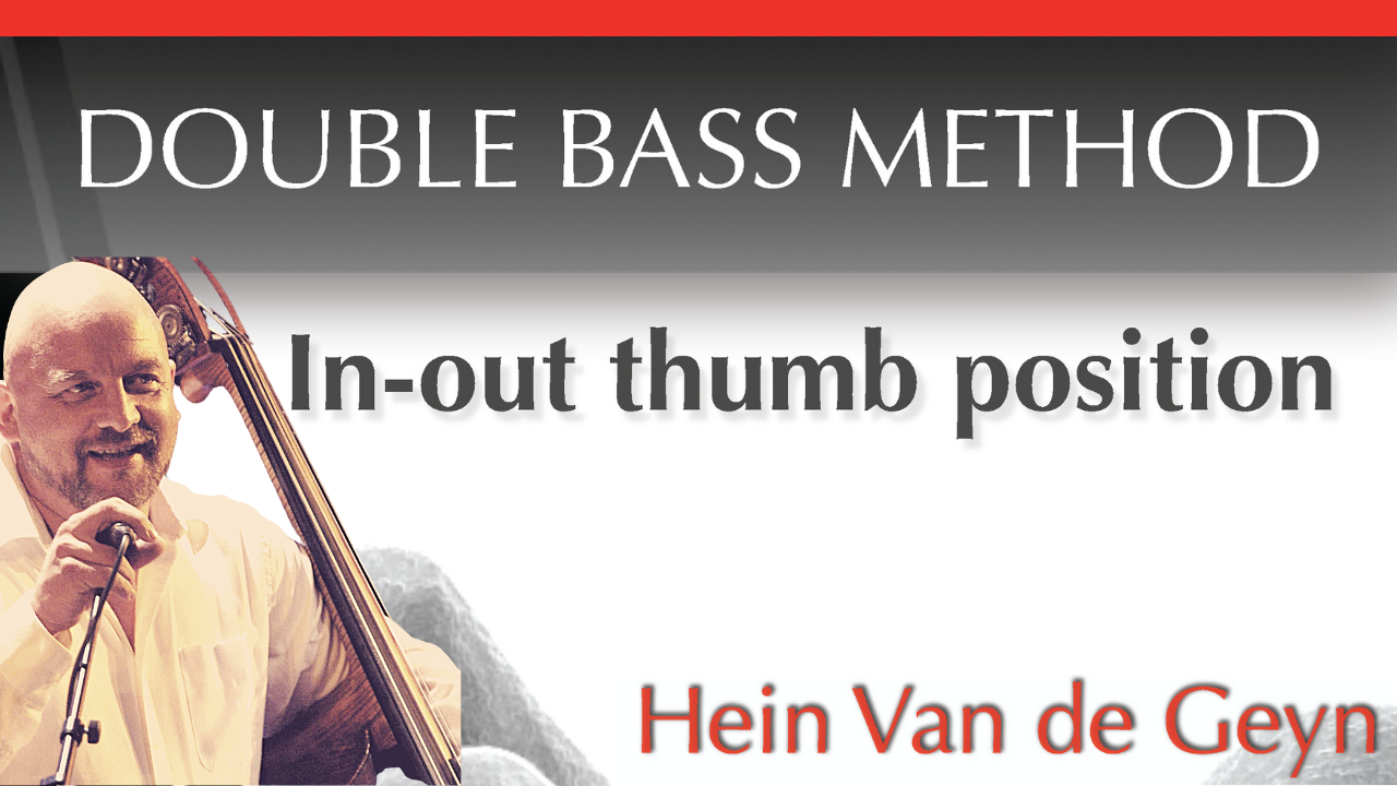 In-out thumb position double bass