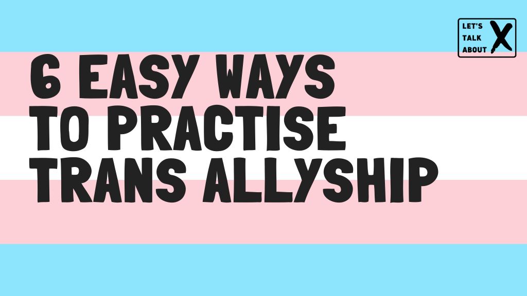 6 ways to be an ally to trans people guide