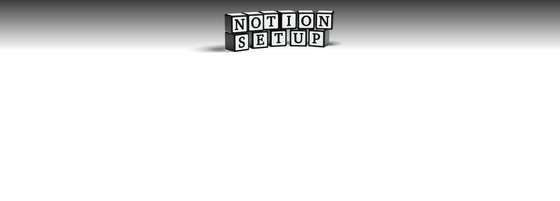 Notion Setup